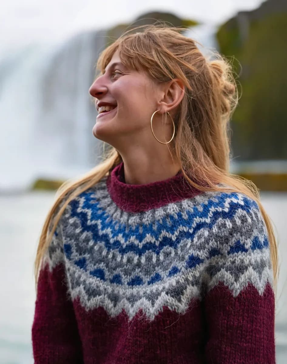 Handcrafted Icelandic sweater
