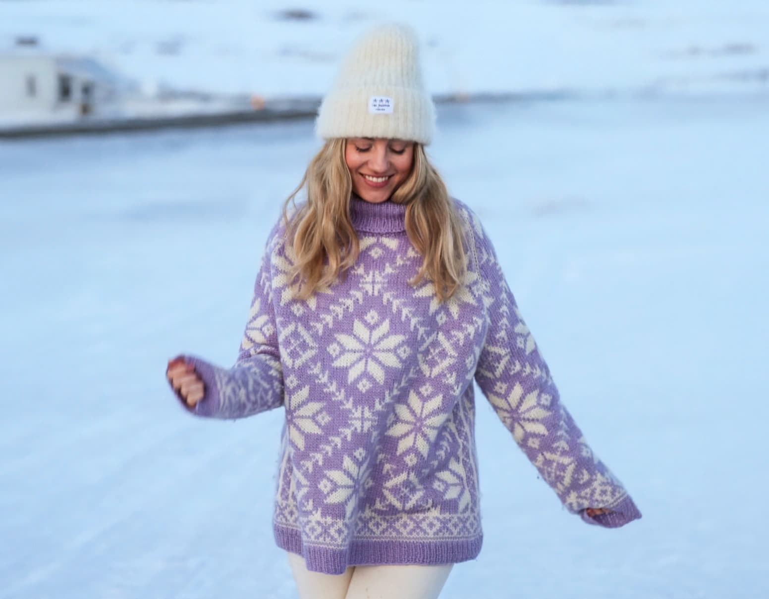 Custom handmade lopapeysa